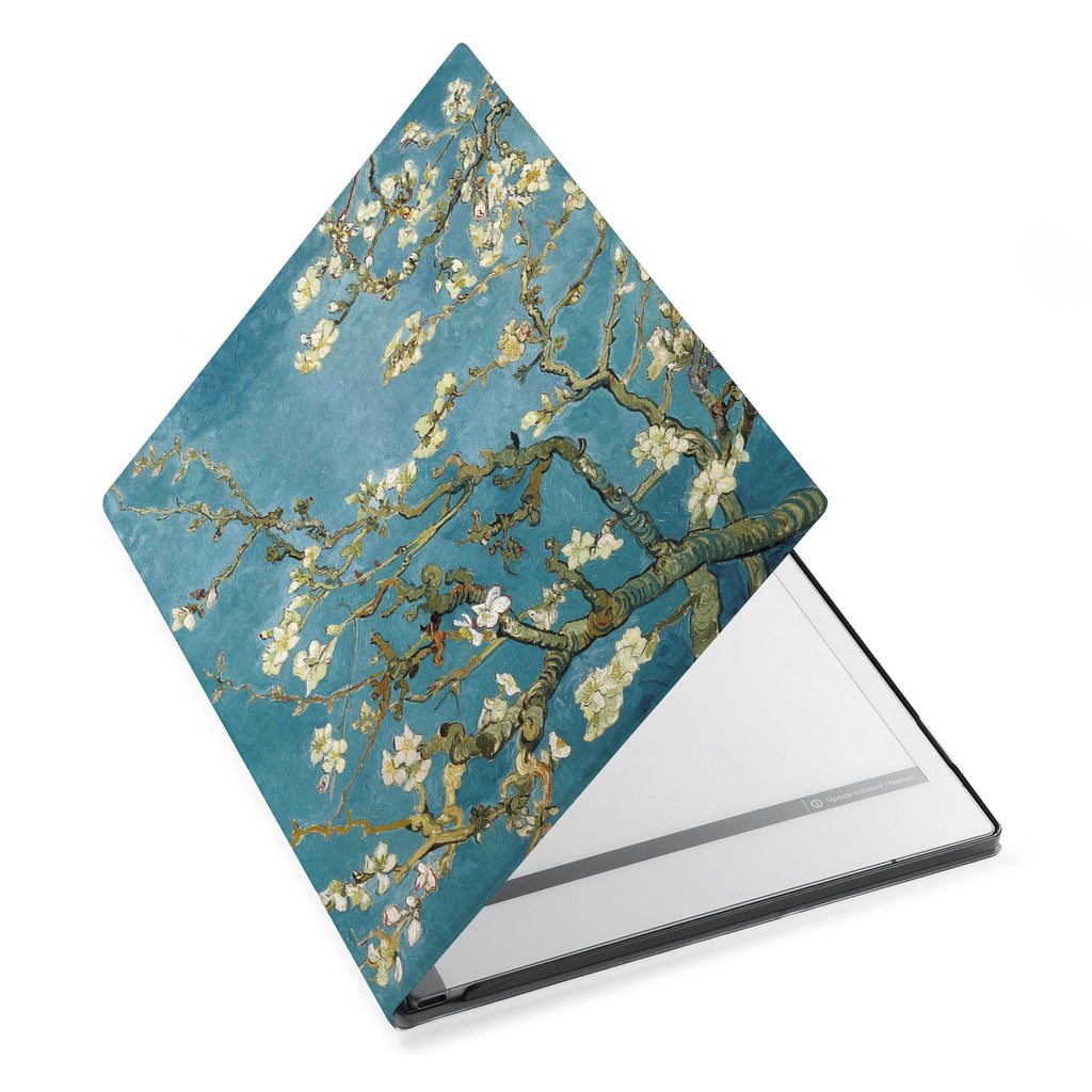 The Personalized VistaCase reMarkable Pen Holder CasewithOil Painting design adds a touch of elegance to your device.