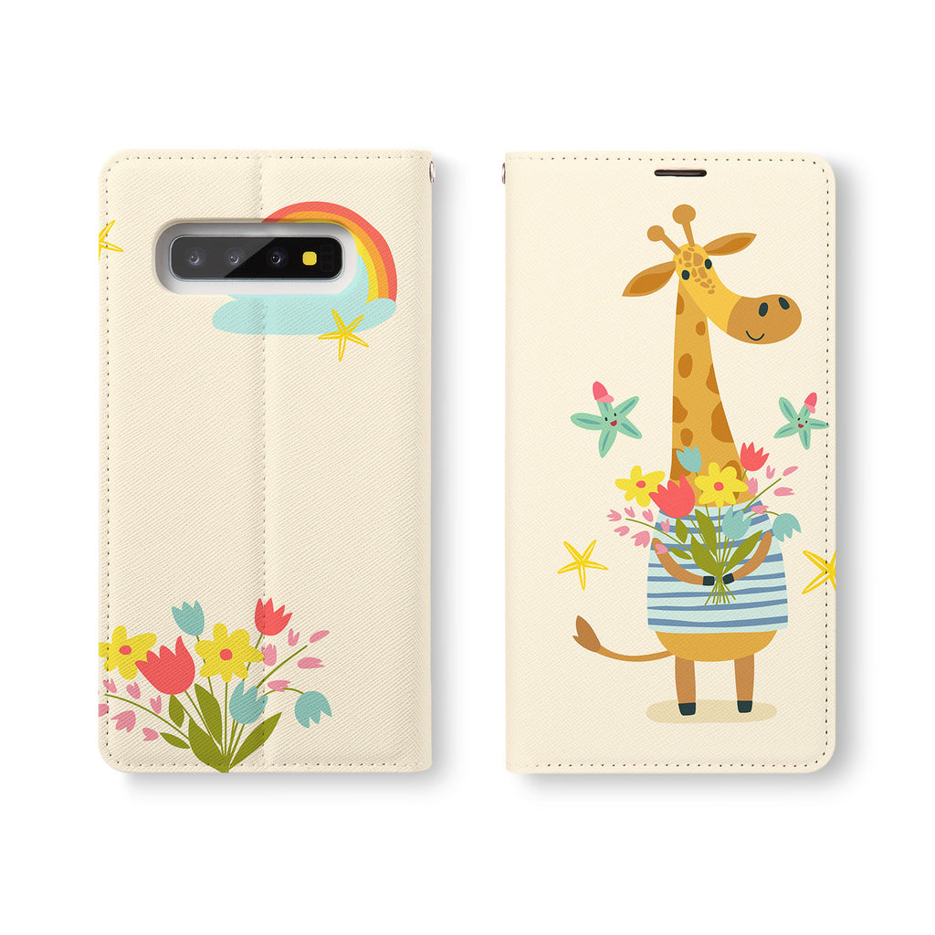Personalized Samsung Galaxy Wallet Case with CUTEFORESTFRIENDSTang desig marries a wallet with an Samsung case, combining two of your must-have items into one brilliant design Wallet Case.
