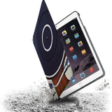 Drop protection from the personalized iPad folio case with Retro Vintage design