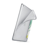 iPad SeeThru Casd with Pink Flower Design