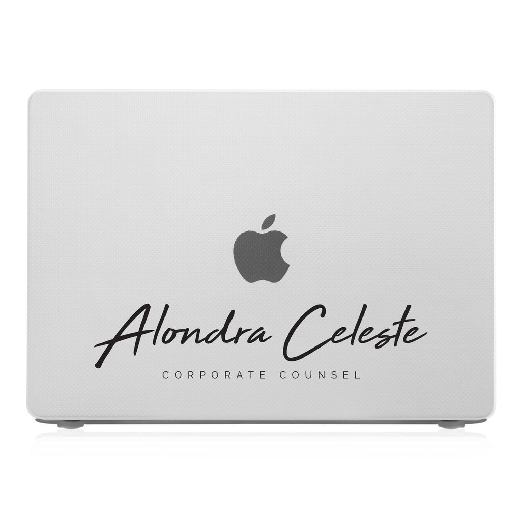 MacBook Case - Signature with Occupation 22