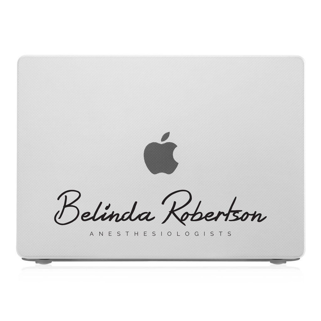 MacBook Case - Signature with Occupation 32