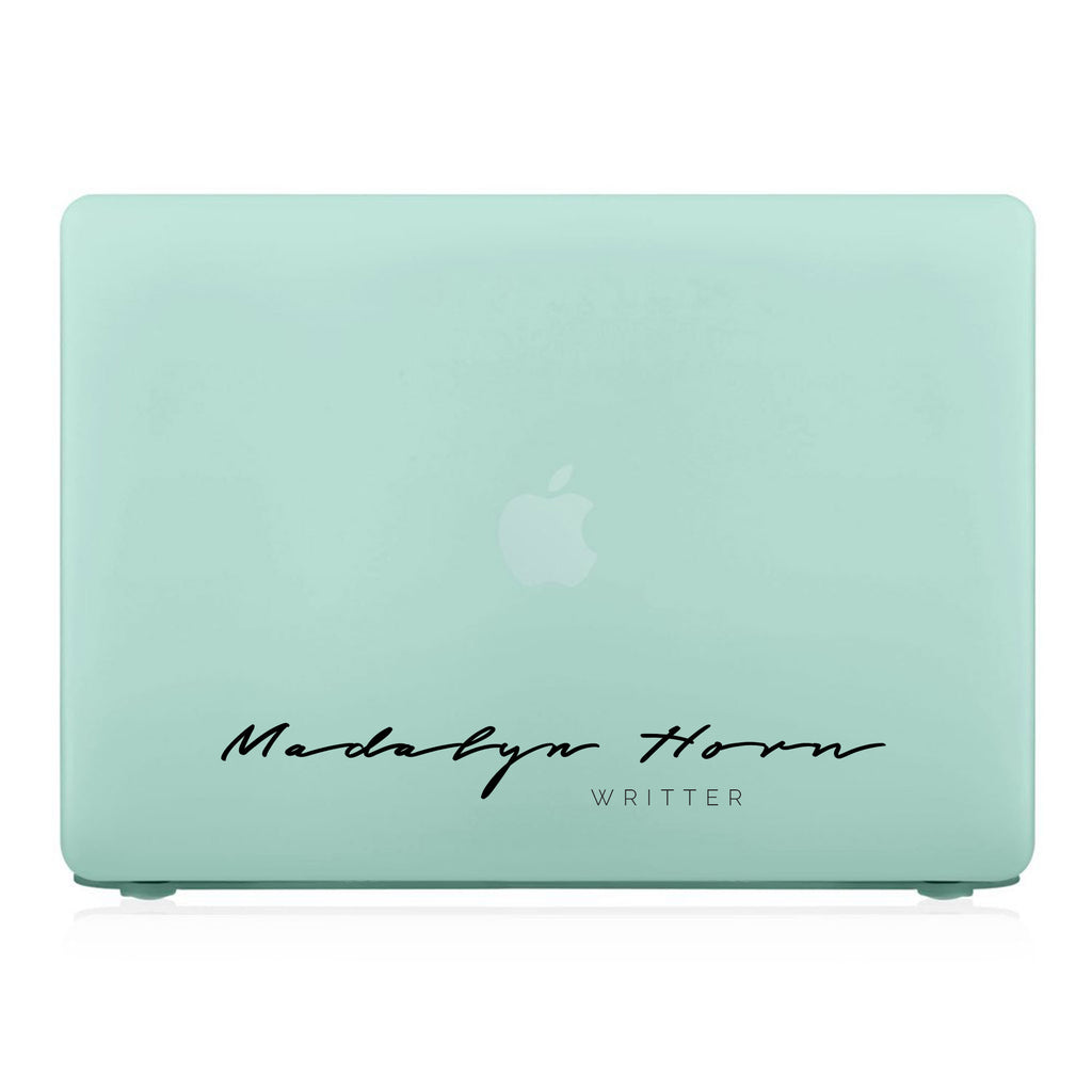 MacBook Case - Signature with Occupation 219