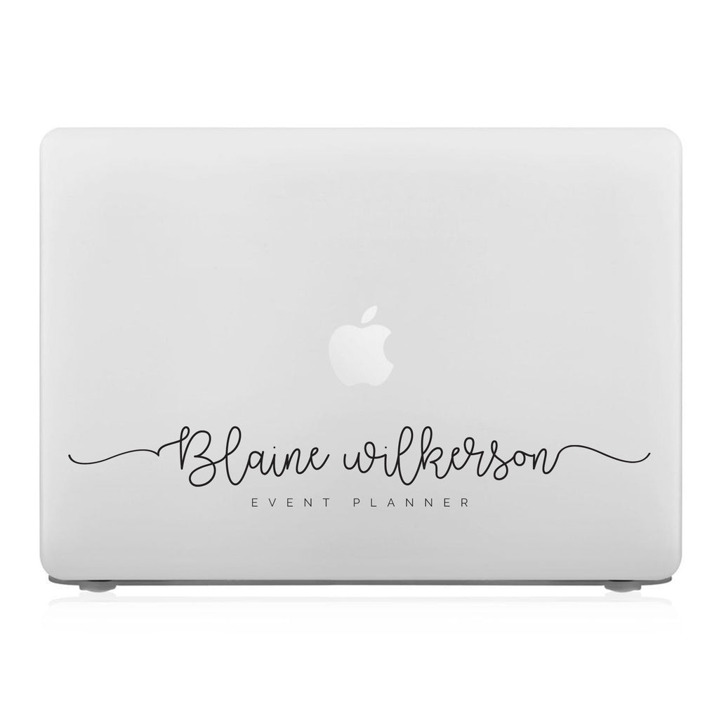 MacBook Case - Signature with Occupation 34