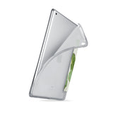 iPad SeeThru Casd with Green Leaves Design