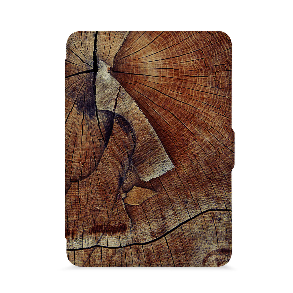 front view of personalized kindle paperwhite case with 08 design - swap