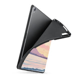 soft tpu back case with personalized iPad case with Australia Oil Painting design