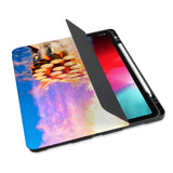 personalized iPad case with pencil holder and Elon Musk SpaceX design - swap