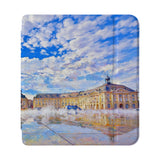 front view of personalized Kobo case with France Famous Attractions design