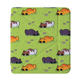 front view of personalized Kobo case with Sushi Cats design