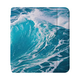 front view of personalized Kobo case with Sea Waves design