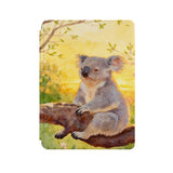 the front side of Personalized Microsoft Surface Pro and Go Case with Australia Wild Animal design