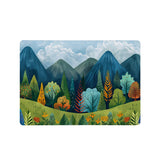 Add your name, company name, signature to this Front Personalized microsoft surface laptop Case Colorful Mountain design