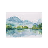 Add your name, company name, signature to this Front Personalized microsoft surface laptop Case Landscape design