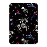 the front view of Personalized Samsung Galaxy Tab Case with Animal Skeleton design