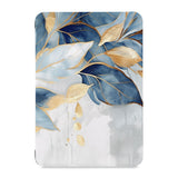 the front view of Personalized Samsung Galaxy Tab Case with Artistic Flower design