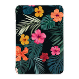 the front view of Personalized Samsung Galaxy Tab Case with Flowers design