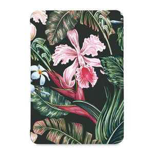 the front view of Personalized Samsung Galaxy Tab Case with Flowers design