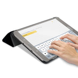 Personalized Samsung Galaxy Tab Case with Universe design in keyboard typing mode