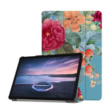 Personalized Samsung Galaxy Tab Case with Marble design provides screen protection during transit