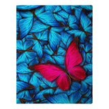 The Personalized VistaCase reMarkable Pen Holder Case is adorned with a vibrant and intricately detailed Butterfly design