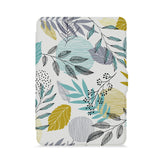 front view of personalized kindle paperwhite case with Leaves design