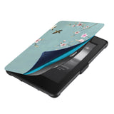 kindle foilo case with Birds design, Magnetic attachment ensures cover is securely closed