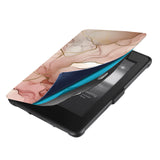 kindle foilo case with Marble design, Magnetic attachment ensures cover is securely closed