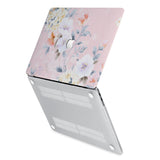 hardshell case with Paisley design has rubberized feet that keeps your MacBook from sliding on smooth surfaces