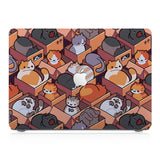 This lightweight, slim hardshell with Sushi Cats design is easy to install and fits closely to protect against scratches