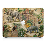 This lightweight, slim hardshell with Rainforest Animals design is easy to install and fits closely to protect against scratches