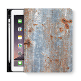 frontview of personalized iPad folio case with 8 design